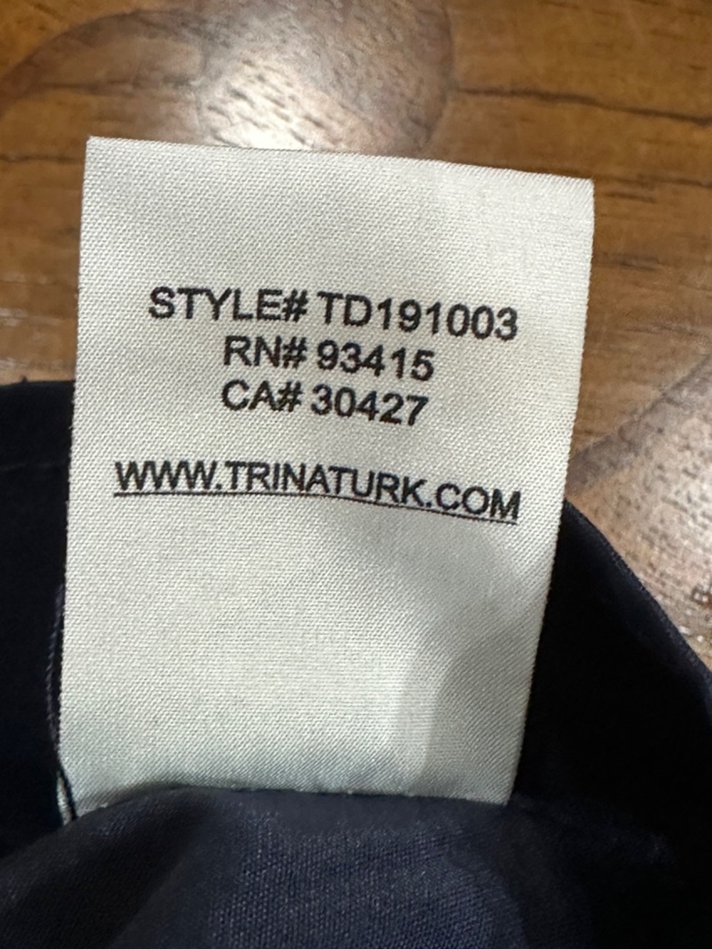 Trina Turk Dress 12 Navy Lace Trim Coastal Prep Palm Beach - Picture 12 of 14